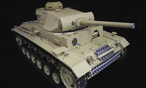 1/16 R/Cドイツ3号戦車L型 アフリカ戦線