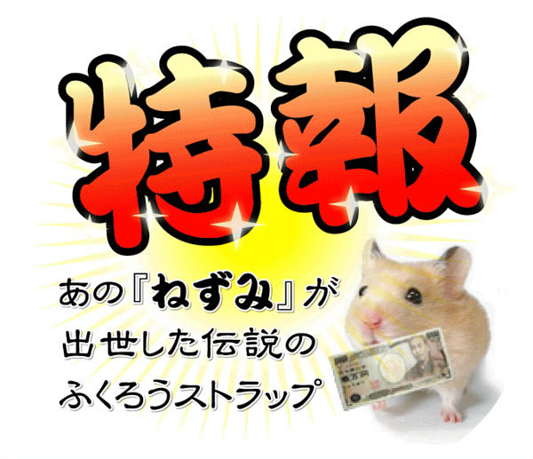 爆裂黄金ふくろうストラップ