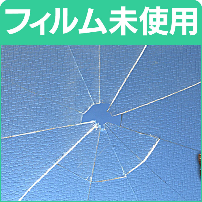 ガラス飛散防止フィルム(2本組)