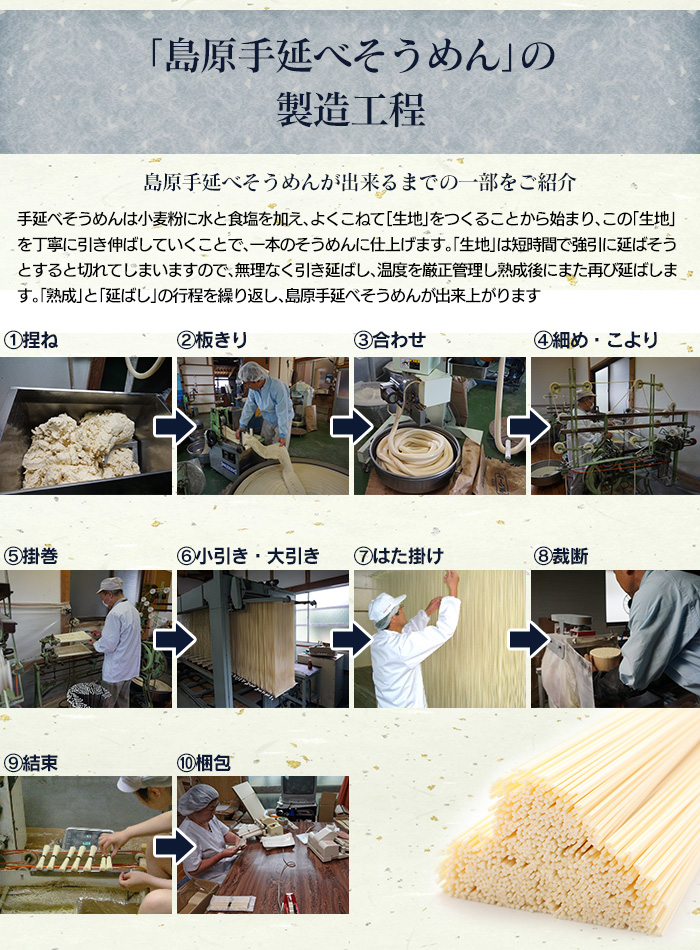 島原手延べそうめん SG-40 【新聞掲載】