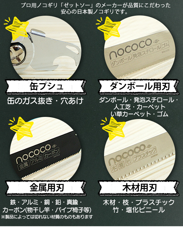 折込式万能鋸 nococo ノココ【新聞掲載】