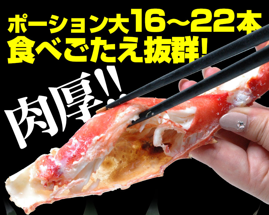【メーカー直送】 生たらば むき身+ハーフカットセット 総重量1kg