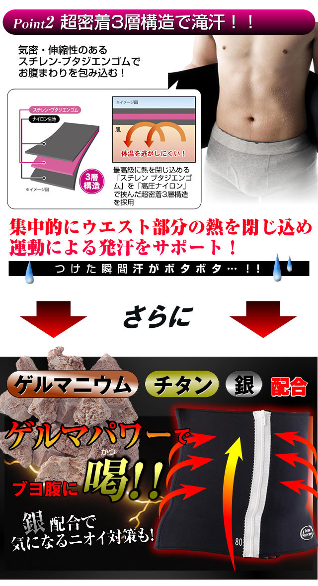 メタマッスル　ゲルマフォーステップシェイプ　ウエスト用