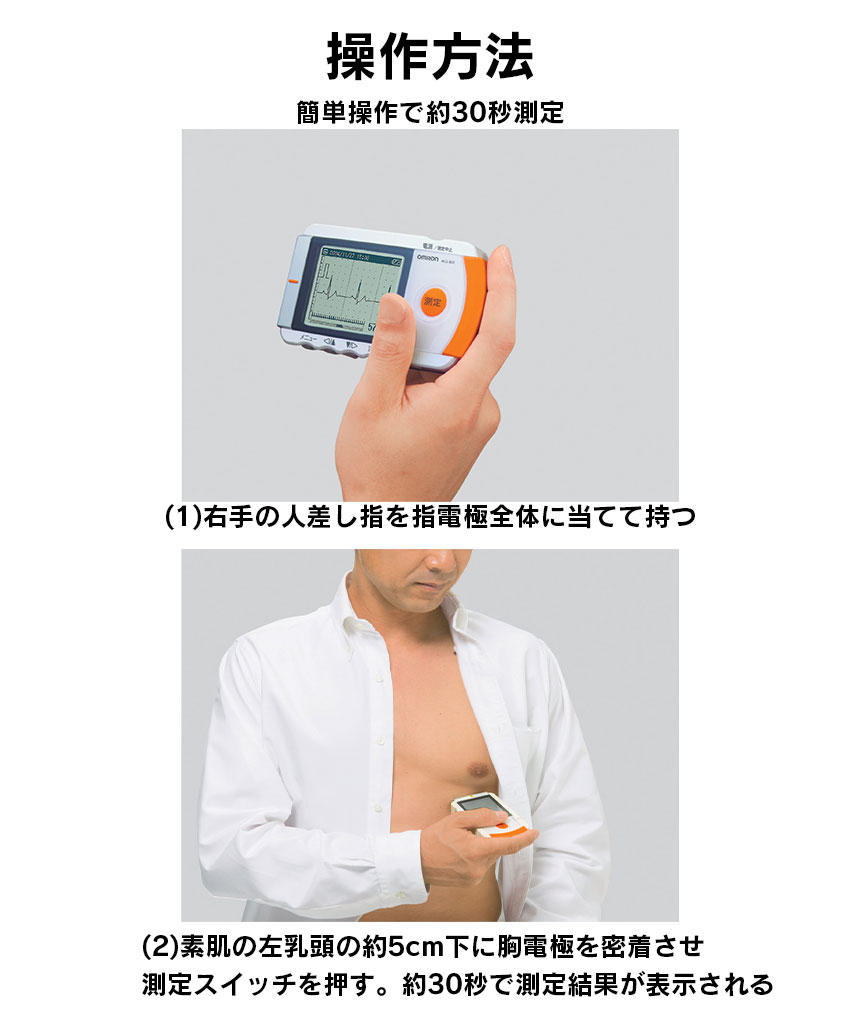 オムロン携帯型心電計 【新聞掲載】