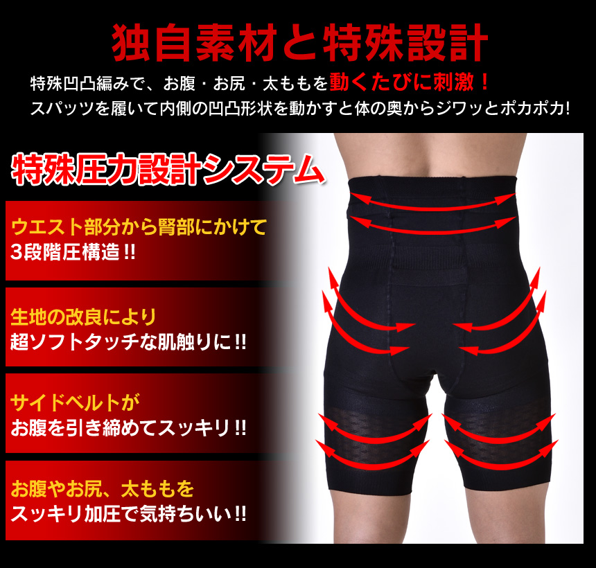 加圧ナウ メンズスパッツ