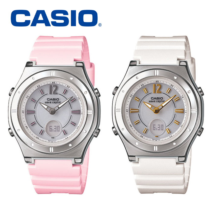 カシオ CASIO 電波ソーラー腕時計 LWA-M142-4AJF LWA-M142-7AJF☆カシオの女性用ソーラー電波時計！
