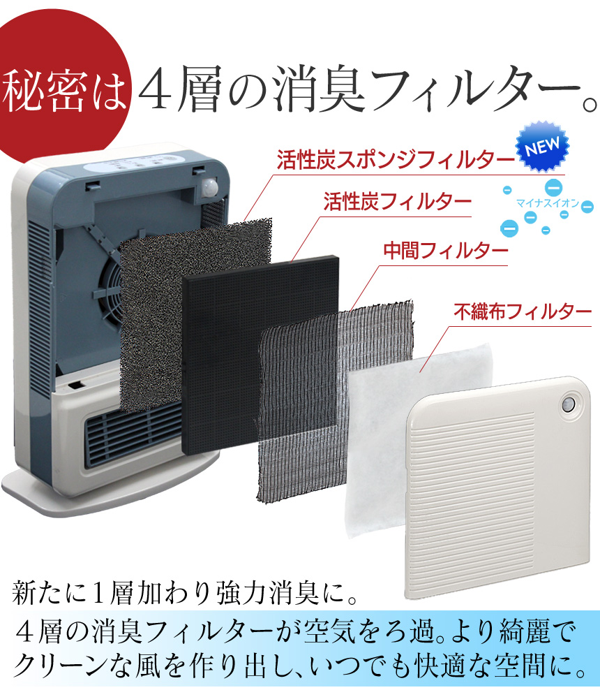 トイレ暖房・消臭器 - 空調