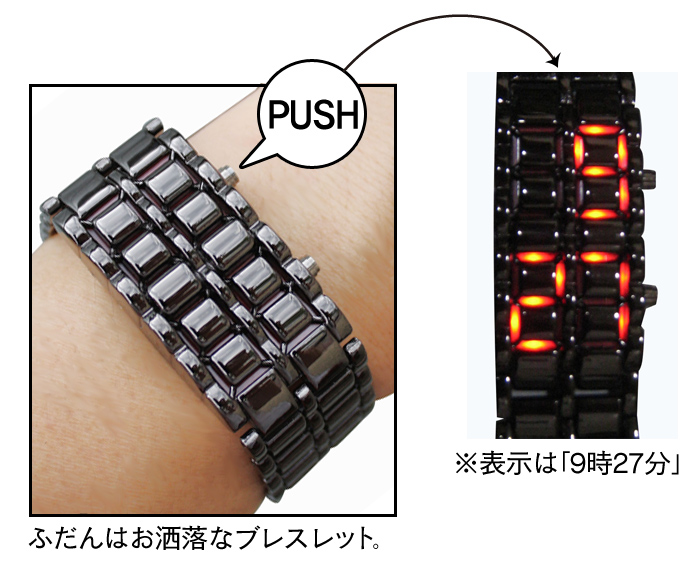 LEDブレスウォッチ【新聞掲載】