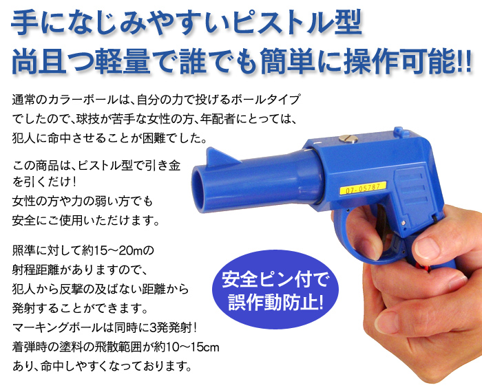 特殊識別防犯具 SM3マーキングガン
