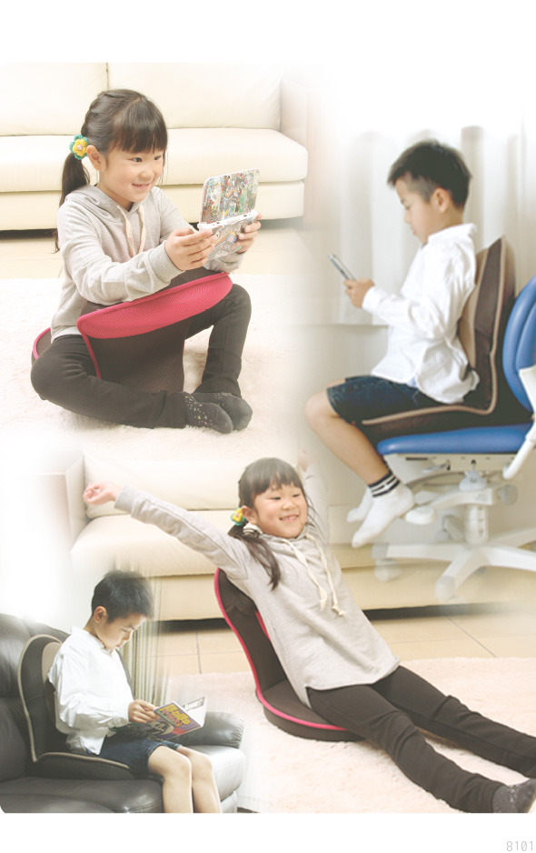 背筋がGUUUN美姿勢座椅子コンパクト☆微姿勢座椅子に子供用コンパクトタイプ登場！