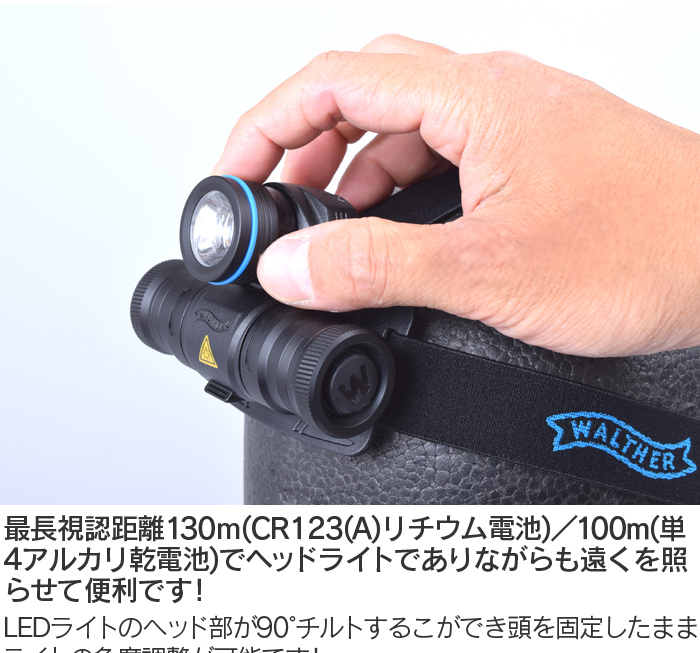 ワルサー PRO LED ヘッドライト HL11 UMA37090