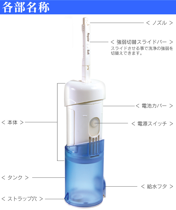 ポータブル 電動 おしり ウォッシャー