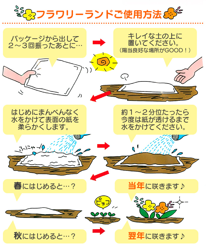 花の種ブレンドパック フラワリーランド 28193 【2パックセット】