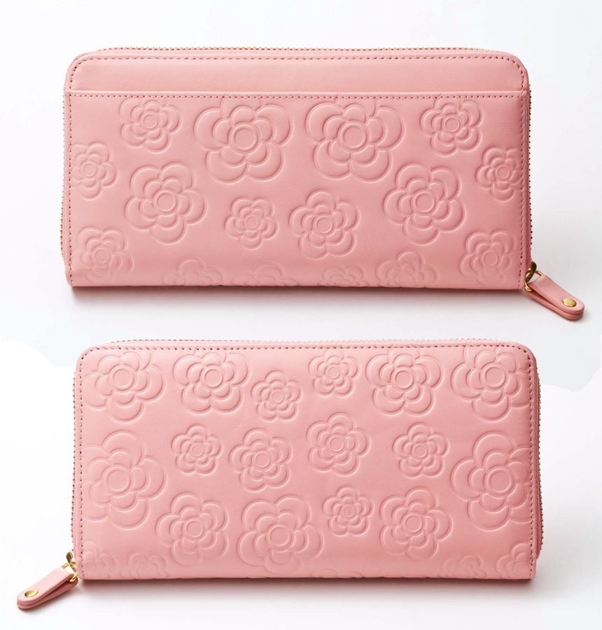 花柄レシートすっきり財布
