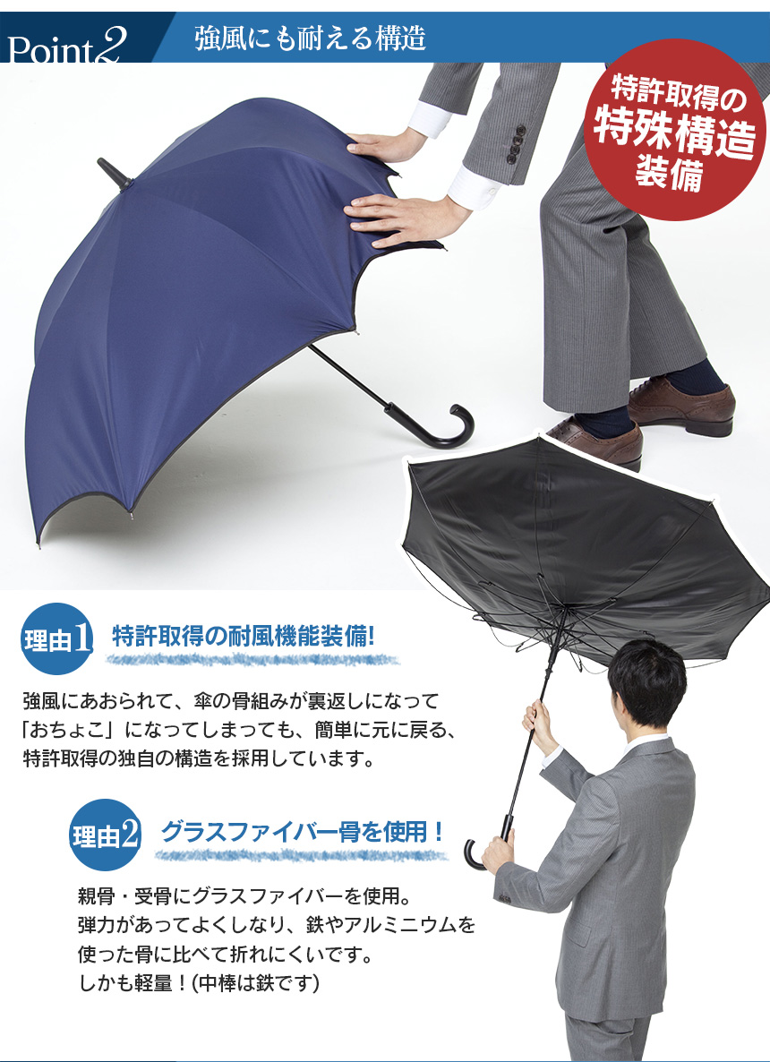 DECOS ゲリラ豪雨対策傘