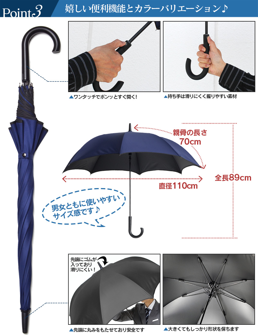 DECOS ゲリラ豪雨対策傘