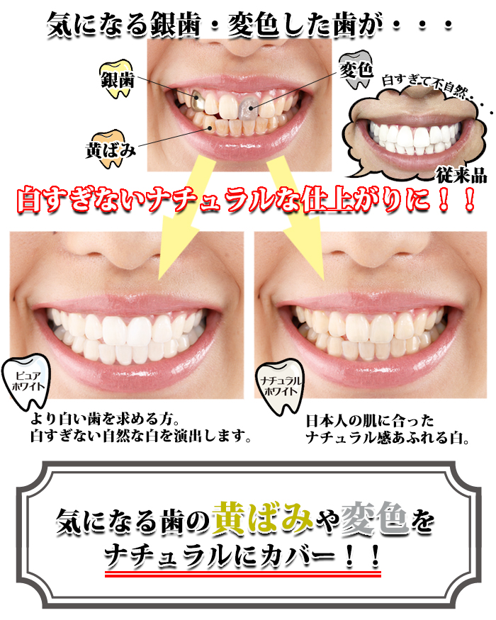 歯のお化粧 デンタルパール 001-0360☆歯の黄ばみ、変色にお悩みの方に！！歯のお化粧デンタルパール。