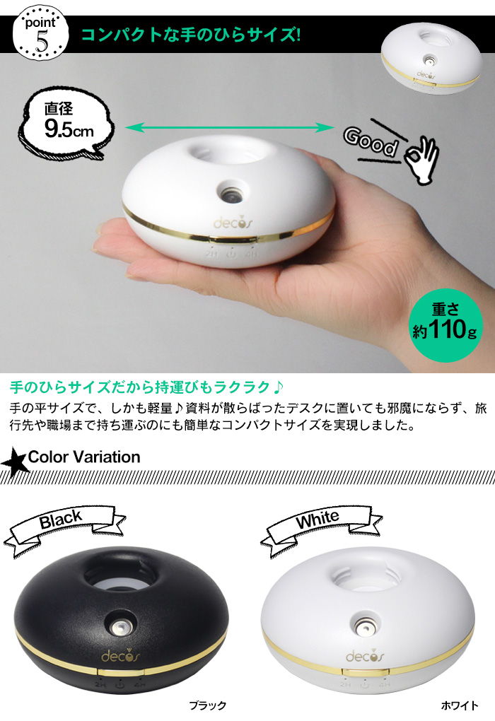 USBペットボトル加湿器