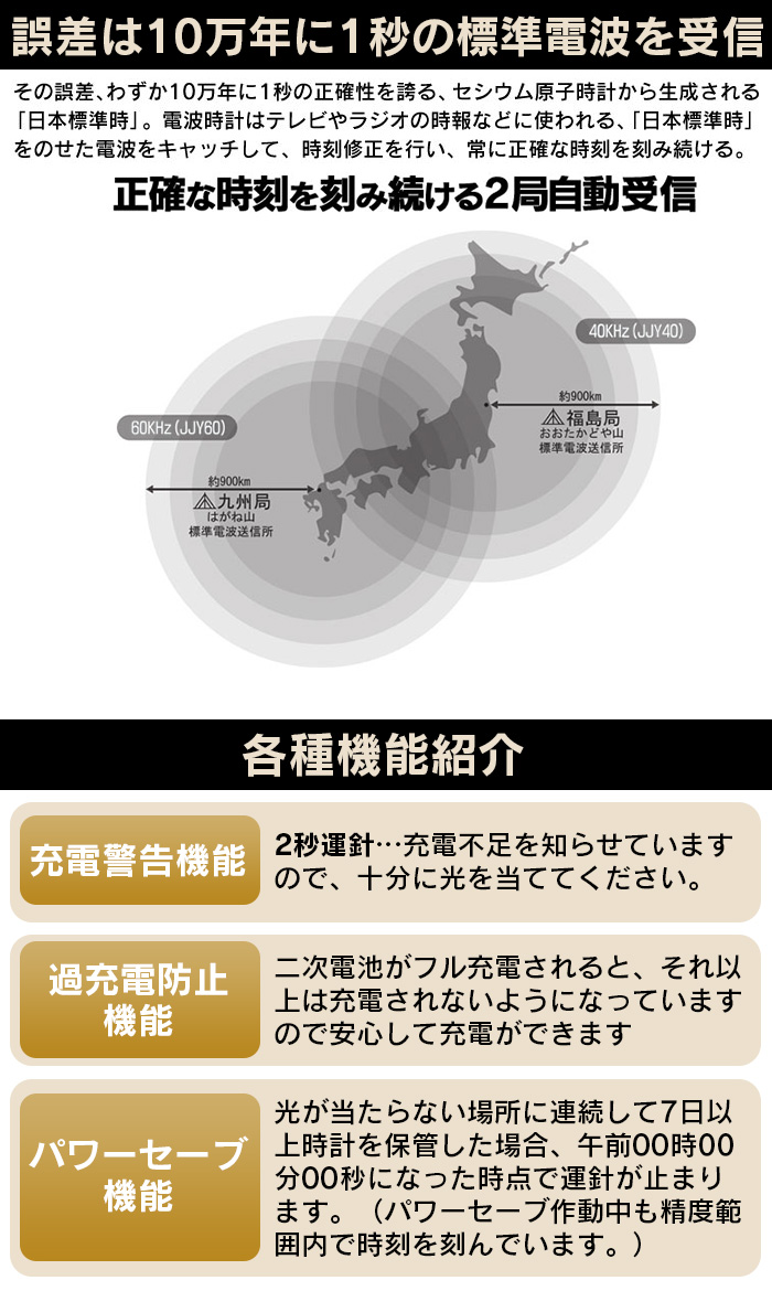 シチズン Q Q 婦人用 ソーラー電波 腕時計 新聞掲載 使いやすい婦人用ソーラー発電電波時計