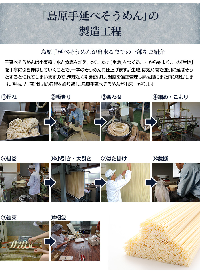 島原手延べそうめん SG-60 【新聞掲載】