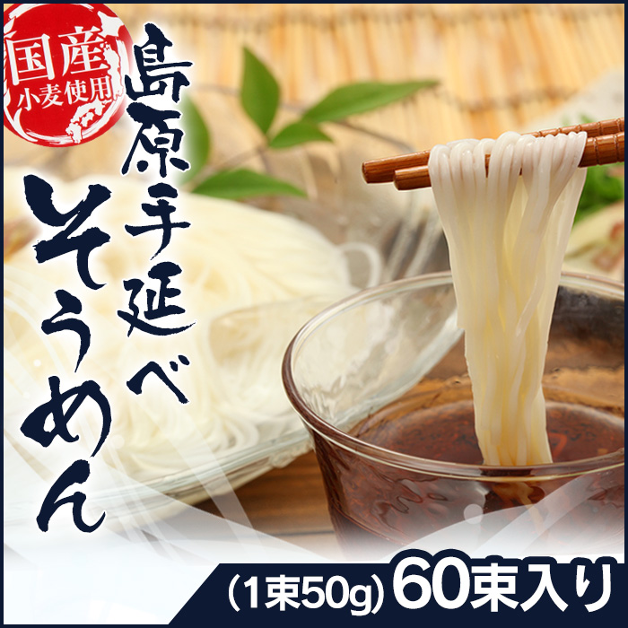 島原手延べそうめん SG-60 【新聞掲載】