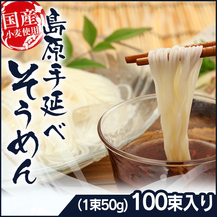 島原手延べそうめん SG-100 【新聞掲載】