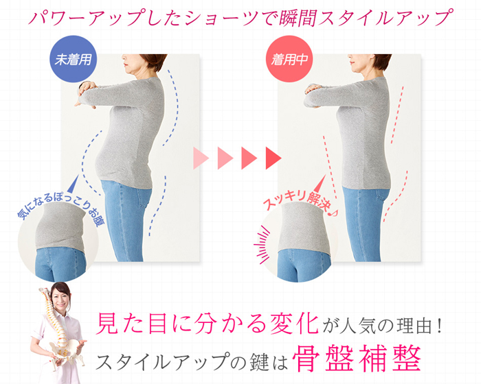 芦屋美整体骨盤スッキリショーツ2016【2枚組】