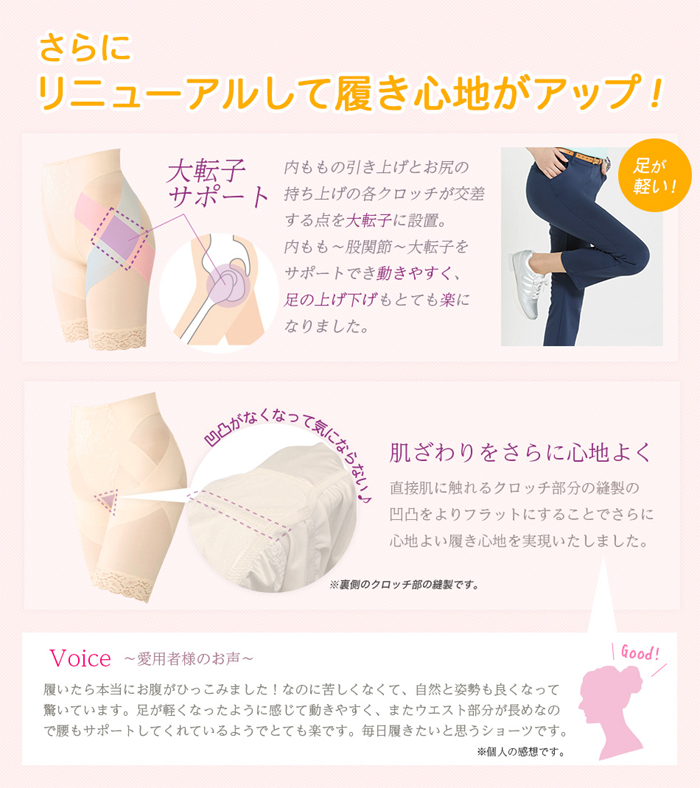 芦屋美整体骨盤スッキリショーツ2016【2枚組】
