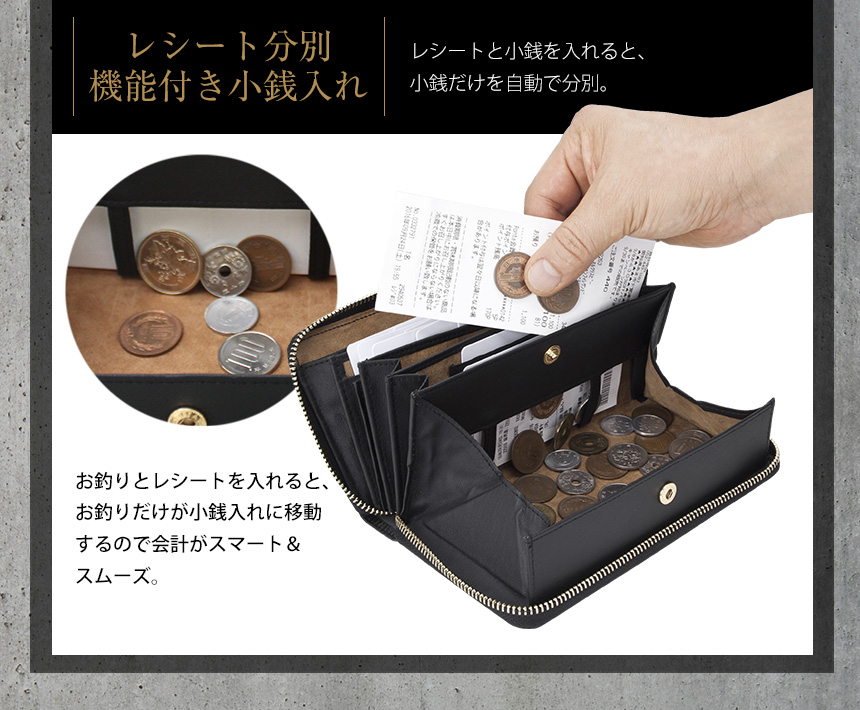 イントレチャート多機能長財布