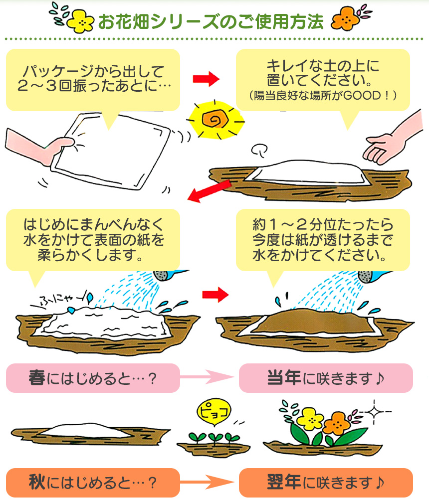 お花畑シリーズ【2パック組】