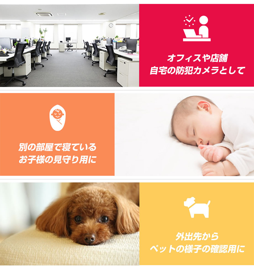 ネットワーク防犯カメラ