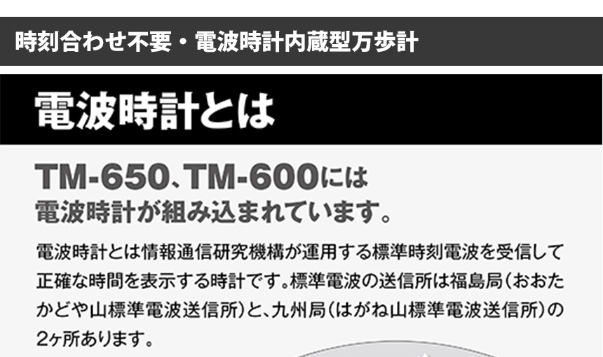ウォッチ万歩計 DENPA MANPO TM-650