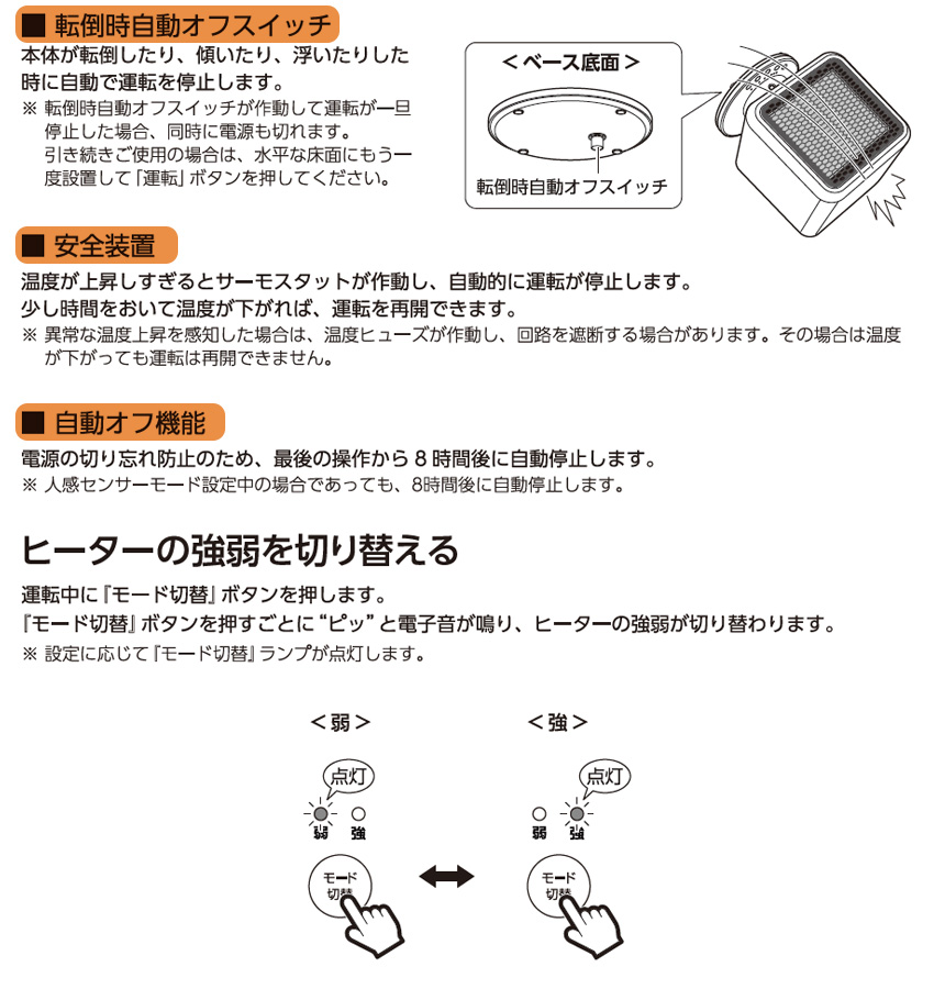 素晴らしい外見 Three-up スリーアップ 人感センサー付 リフレクトヒーター Core Beam コアビーム RH-T1838 ハニカムパネル  自動首振り転倒時自動オフ fucoa.cl