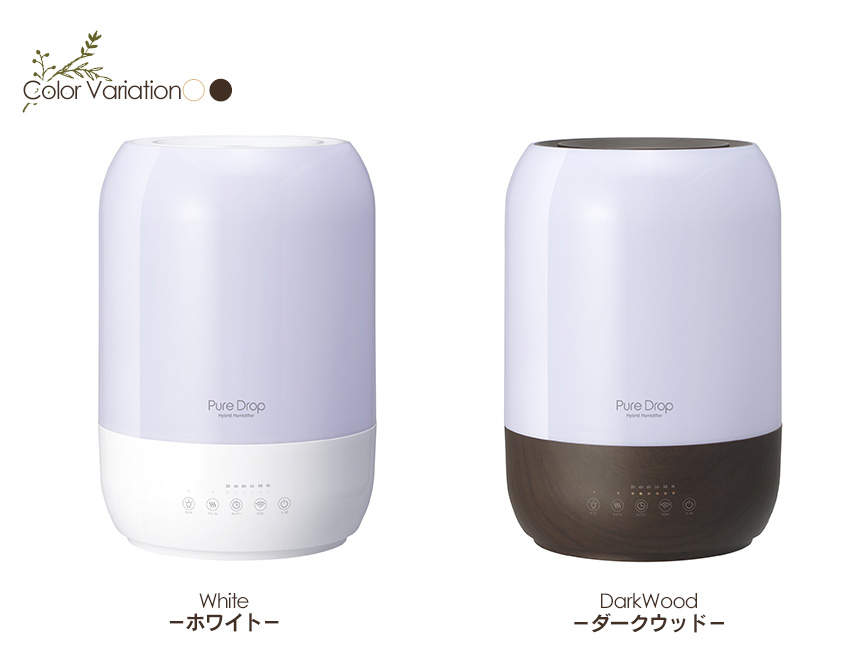 ハイブリッド加湿器 ピュアドロップ[HB-T1824]
