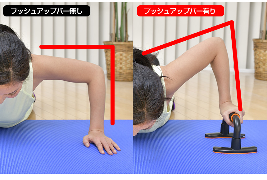プッシュアップバー