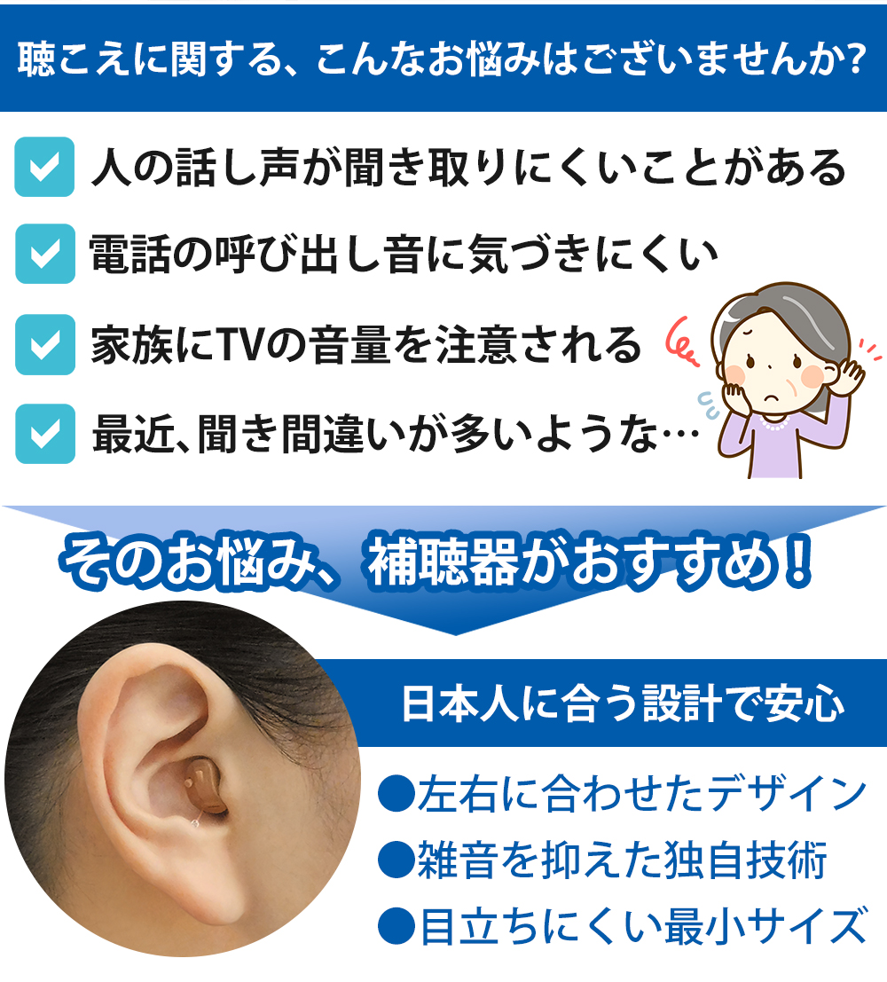オンキョーデジタル補聴器 （OHS-D21）【非課税】