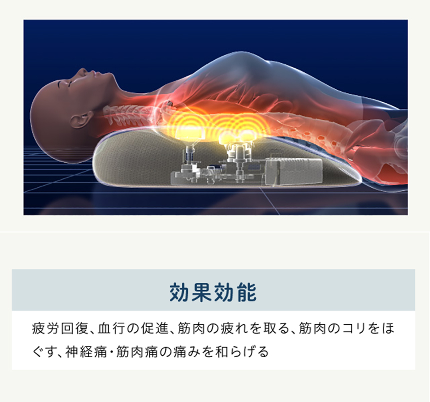 プロイデア マッサージャー NEMOMI背中