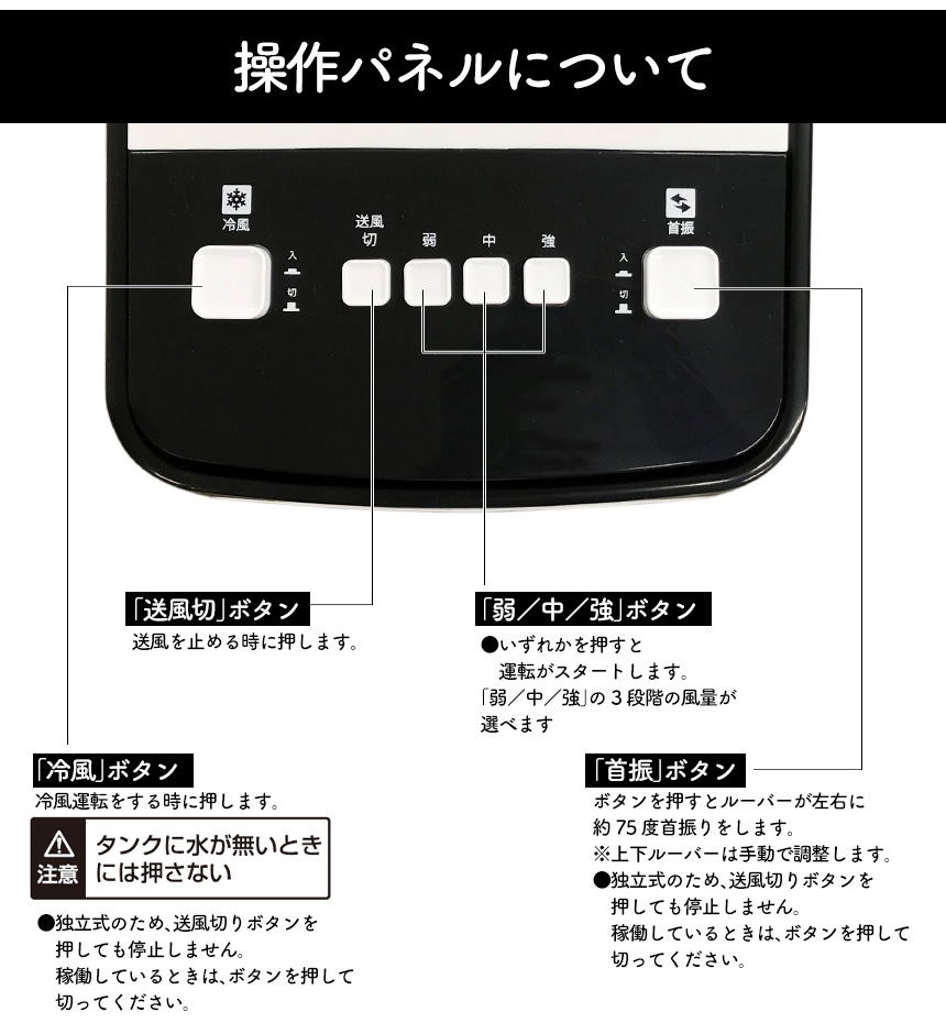 2WAY給水 冷風扇 A0035