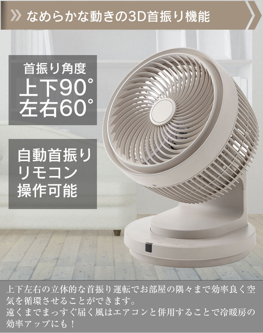 充電式3Dターボサーキュレーター CF-T2120