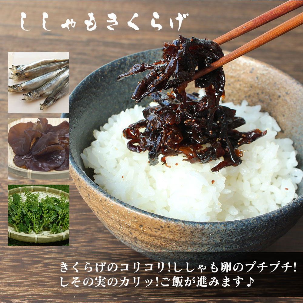 特選海鮮佃煮 お好み1種×4袋組