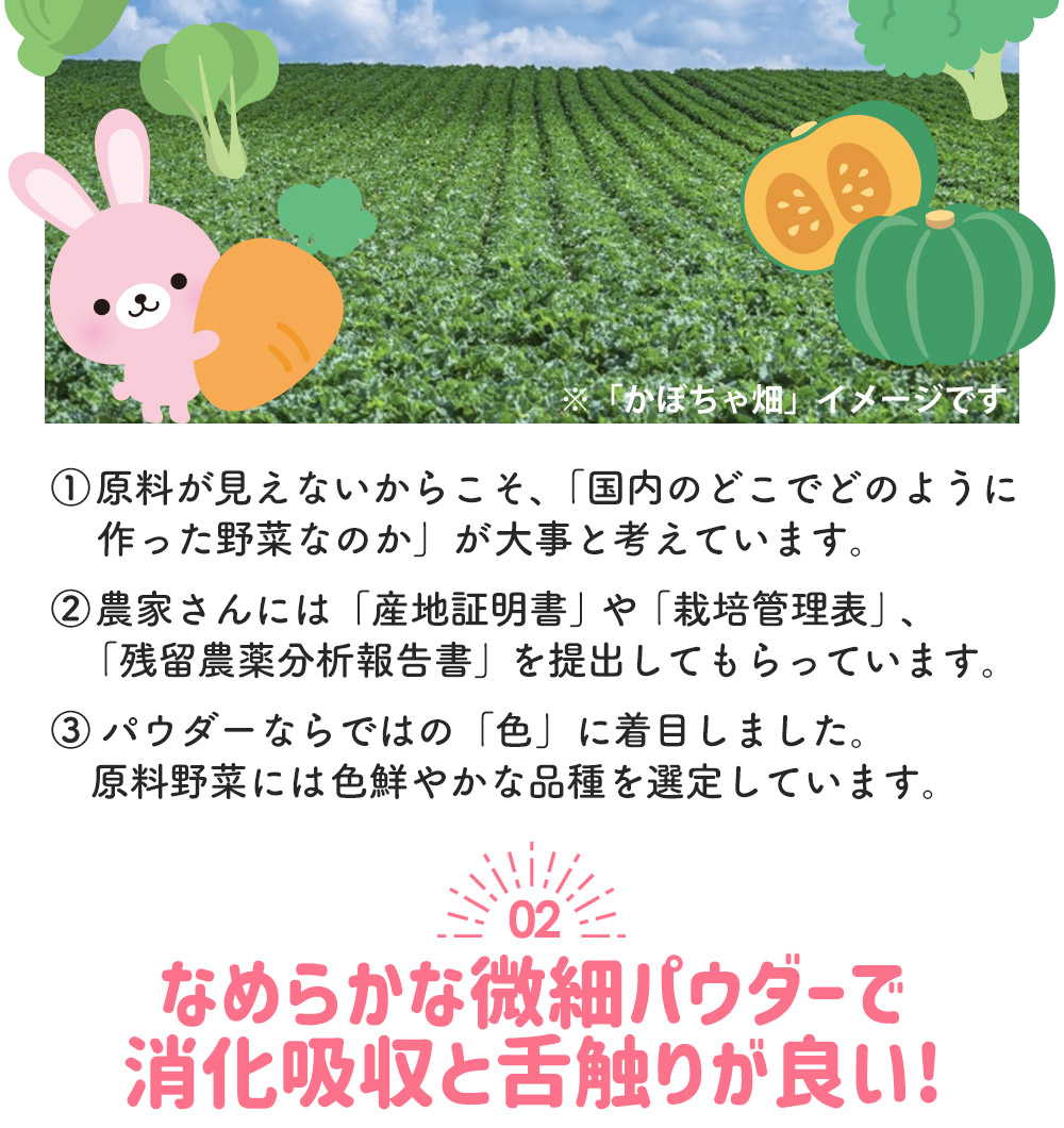 すくすく野菜パウダー【チャレンジセット】
