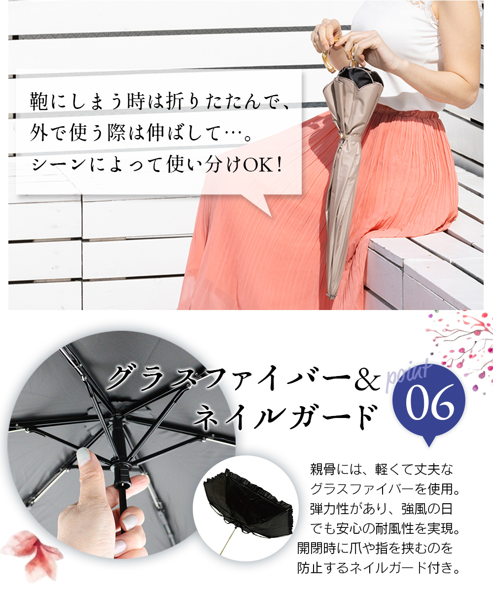 2段折傘