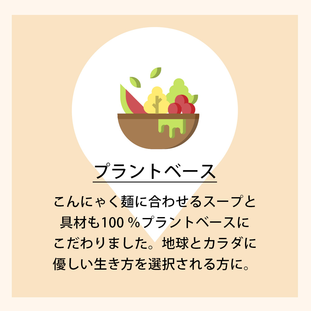 【お試し】ベジニャクヌードル4食（味噌2食、野菜白湯2食）