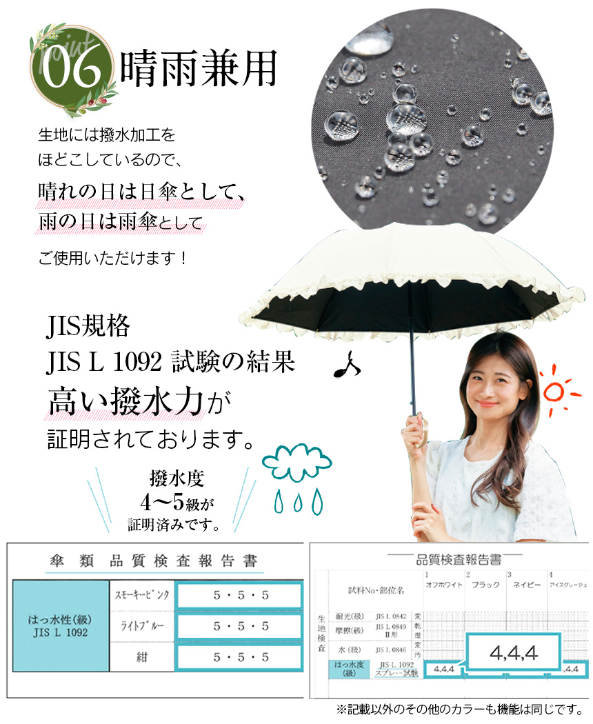 完全遮光折りたたみジャンプ傘