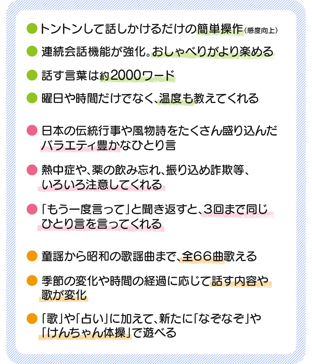 音声認識人形スマイルけんちゃん