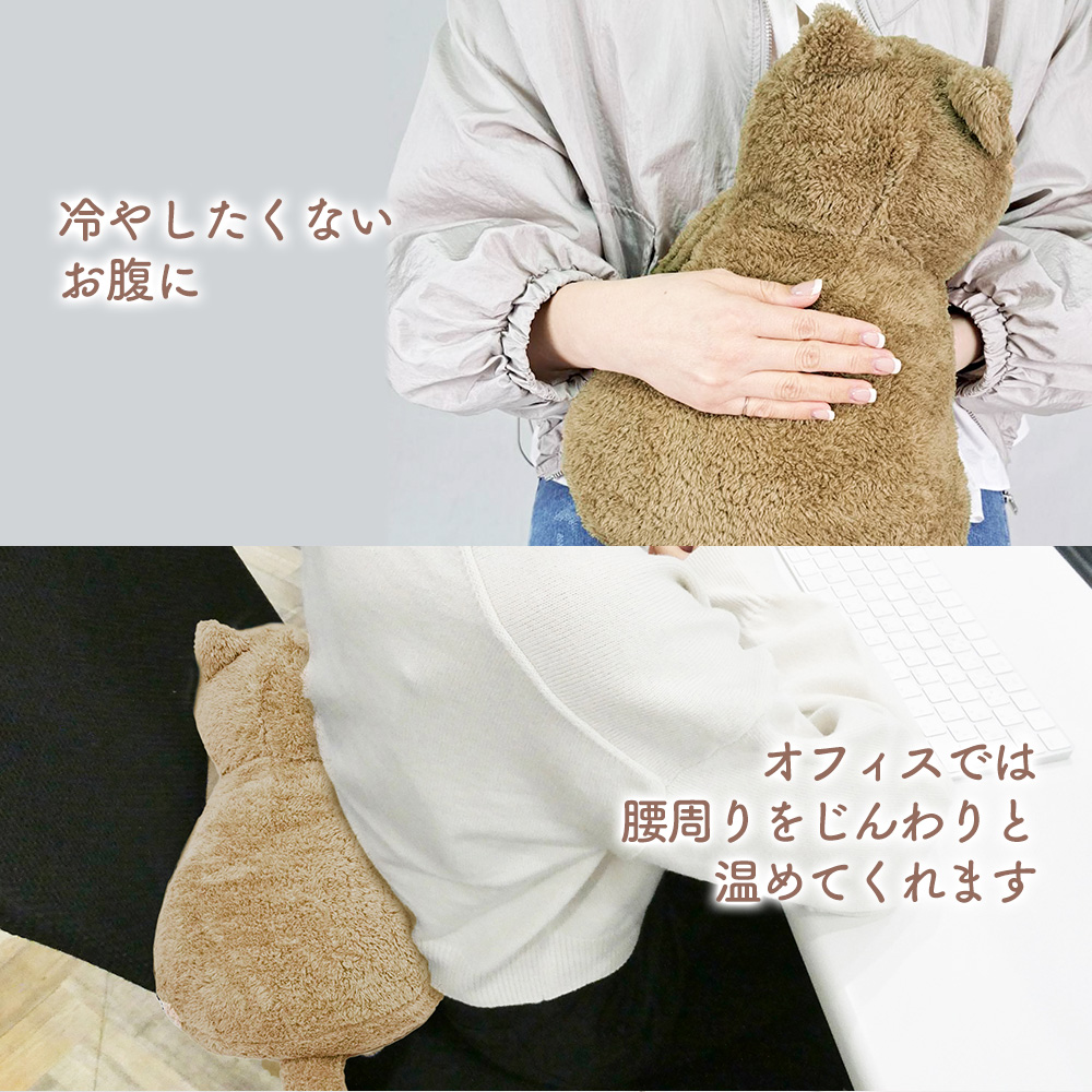 蓄熱式湯たんぽ ぽかにゃん
