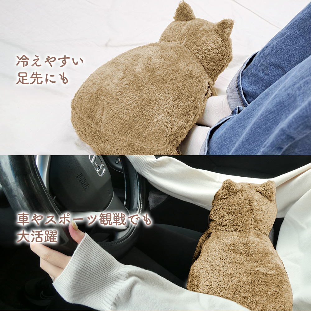 蓄熱式湯たんぽ ぽかにゃん