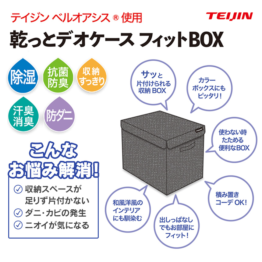 乾っとデオケース フィットBOX 4個