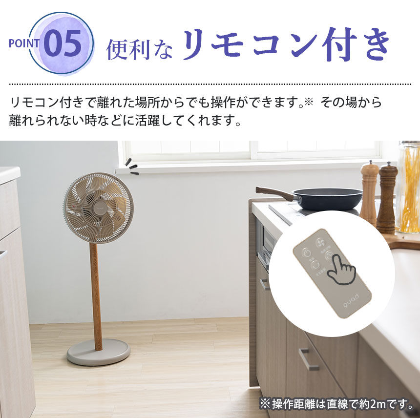 DCリビングサーキュレーターファン
DUOAIR MIXTURE WOOD