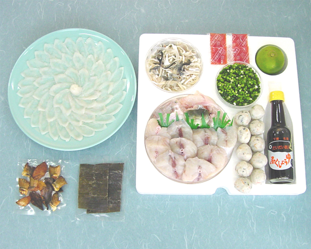 とらふぐ料理フルコース【2-3人前】